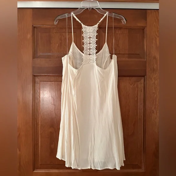 Mossimo Supply Co. Cream Crochet Dress - Picture 8 of 9
